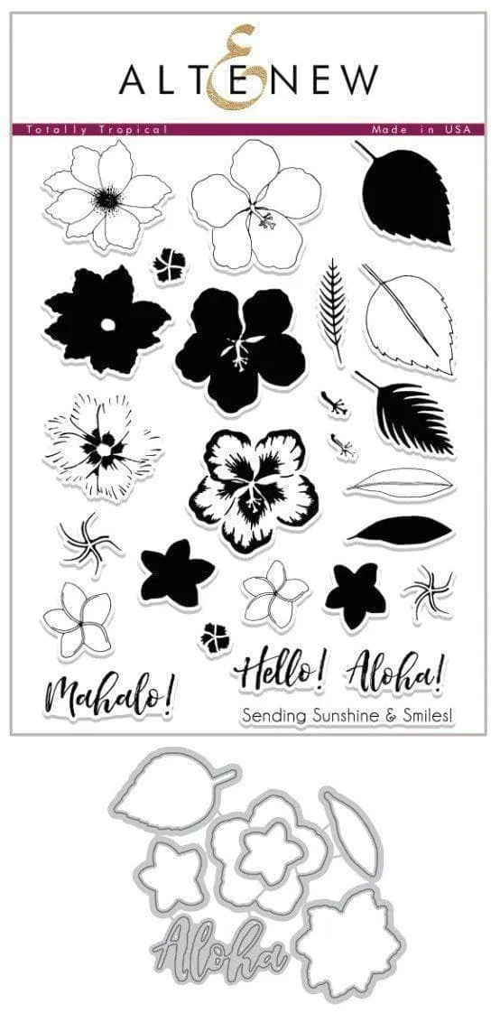 altenew-totally-tropical-stempelset-bundle-tropisch image 1