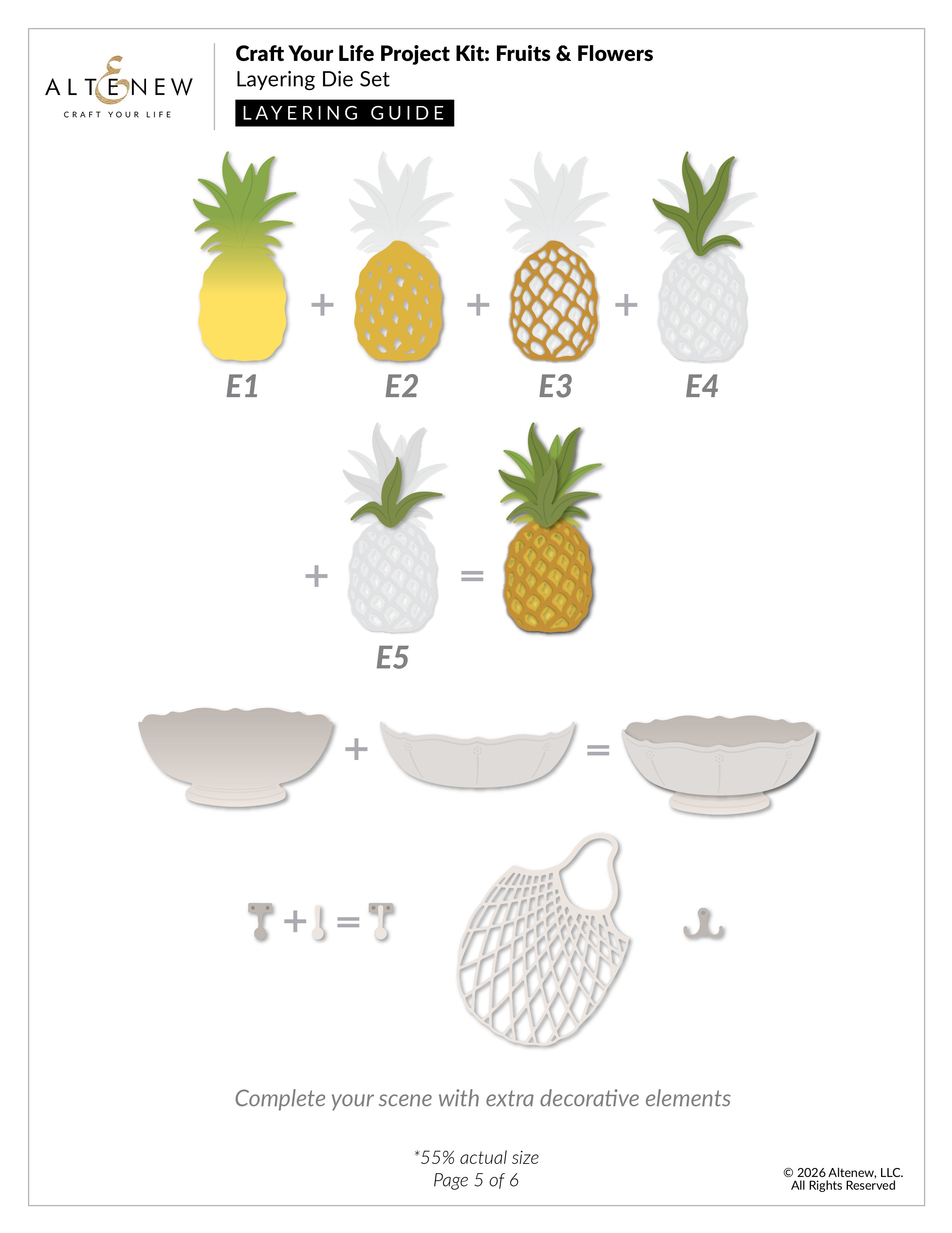 altenew-craft-your-life-fruits-flowers-kit-stanzen-bundle image 7