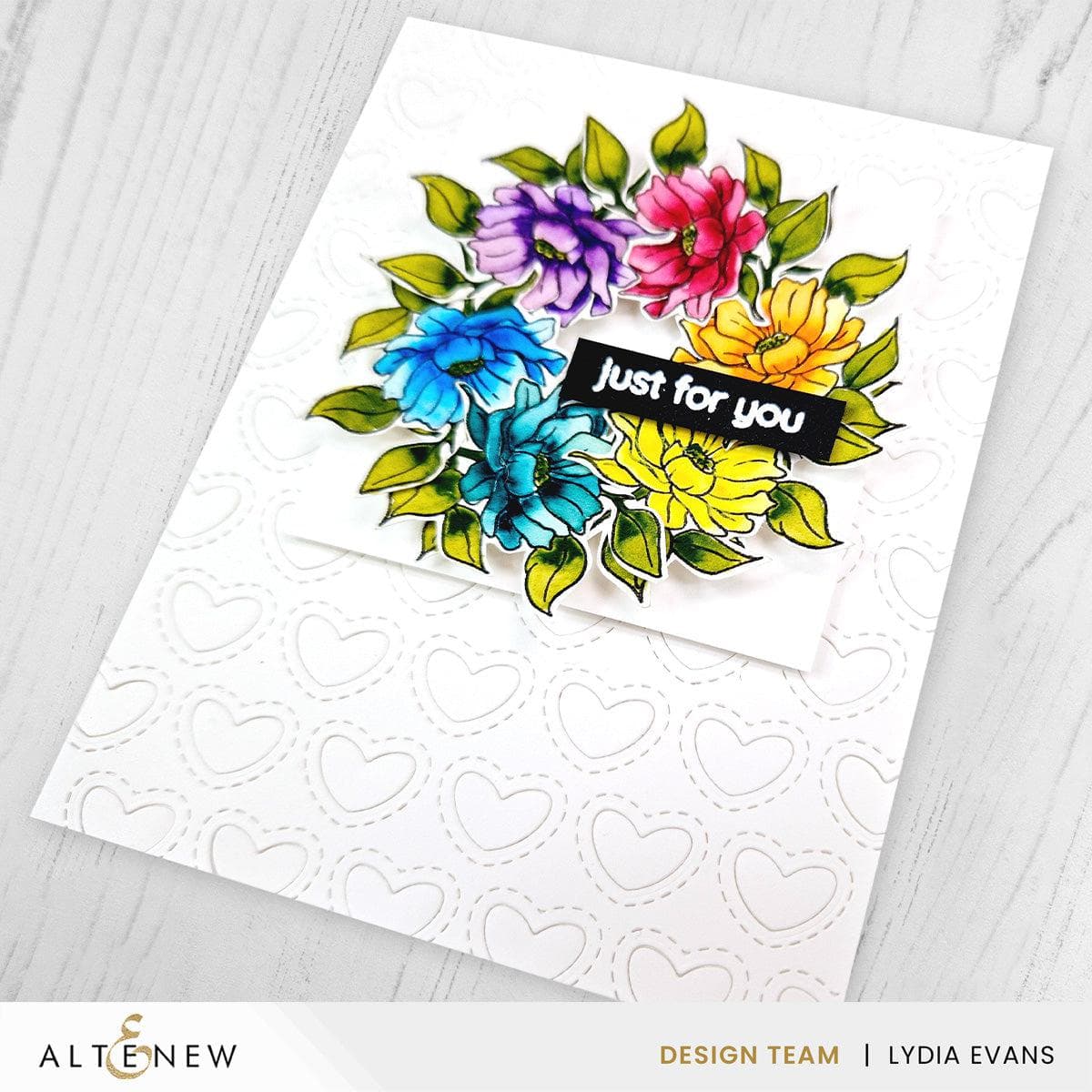 altenew-so-happy-stempelset-blume-2x3-floral image 4