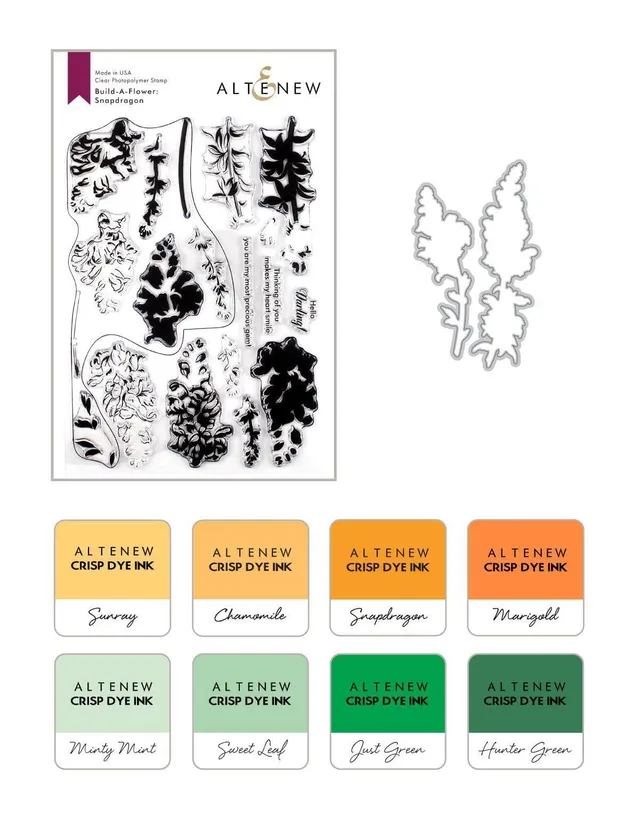 altenew-snapdragon-stempel-stanzen-ink-bundle-set image 1