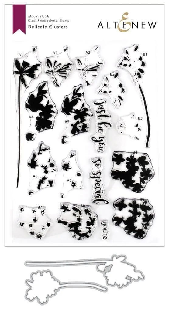 altenew-delicate-clusters-stempel-stanzen-bundle-blumen image 1