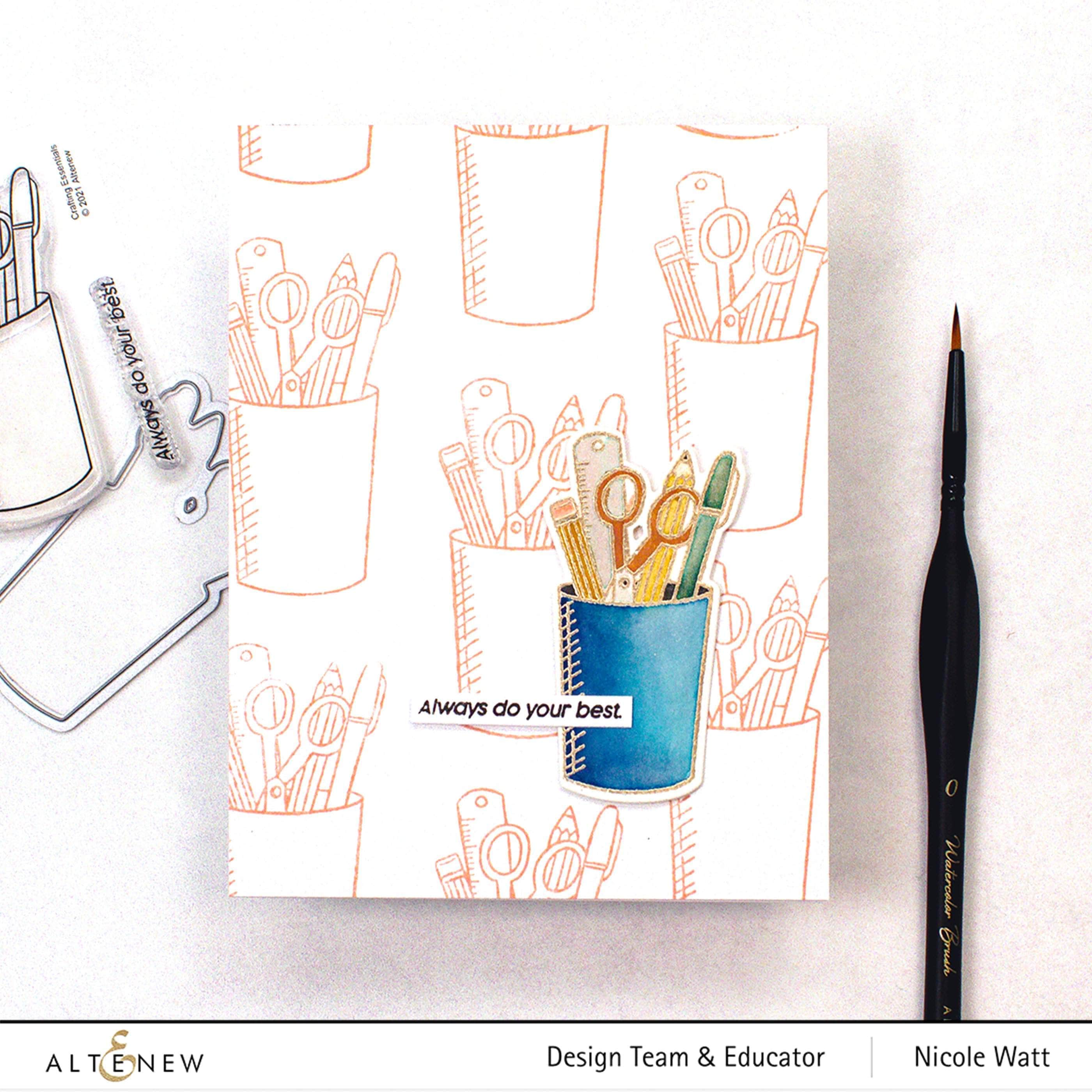 altenew-crafting-essentials-clear-stempelset-2x3-inch image 2