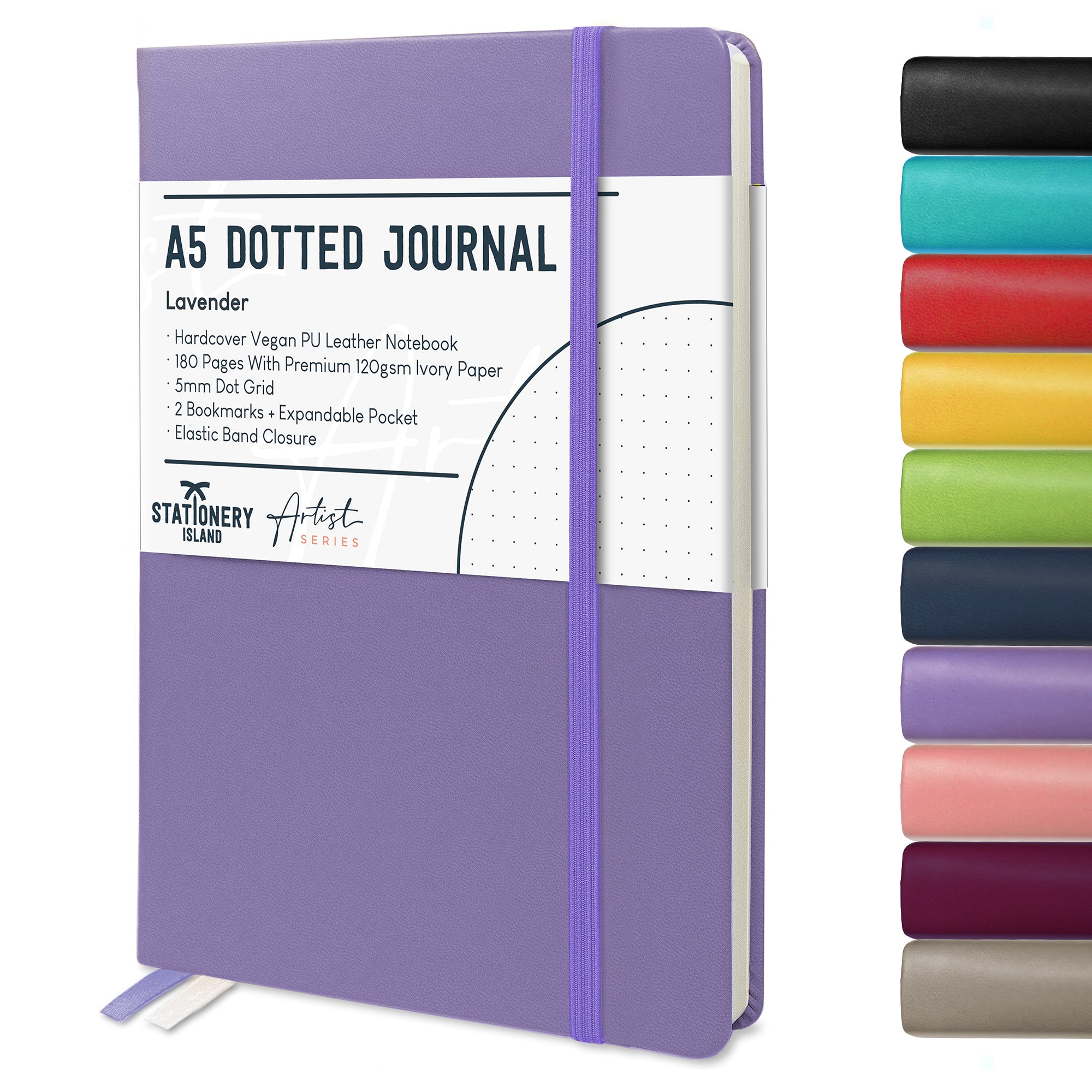 stationery-island-journal-bullet-journal-a5-dotted-schwarz-180-s image 7