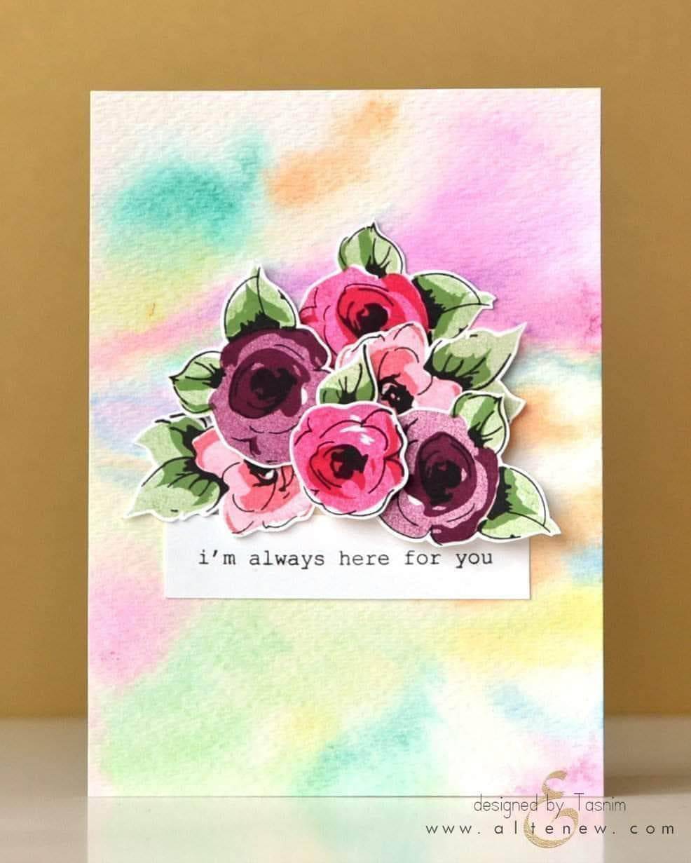 altenew-fan-favorites-painted-flowers-stempel-stanzen-bundle image 3