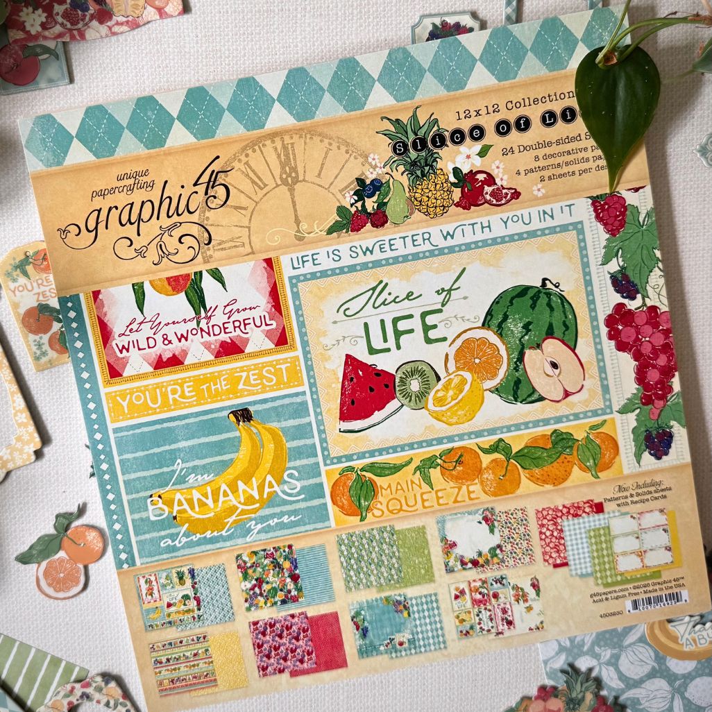 graphic-45-slice-of-life-12x12-scrapbookpapier-24-blatt image 3