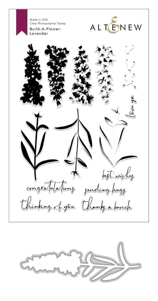 altenew-build-a-flower-lavender-stempel-stanzen-set image 1