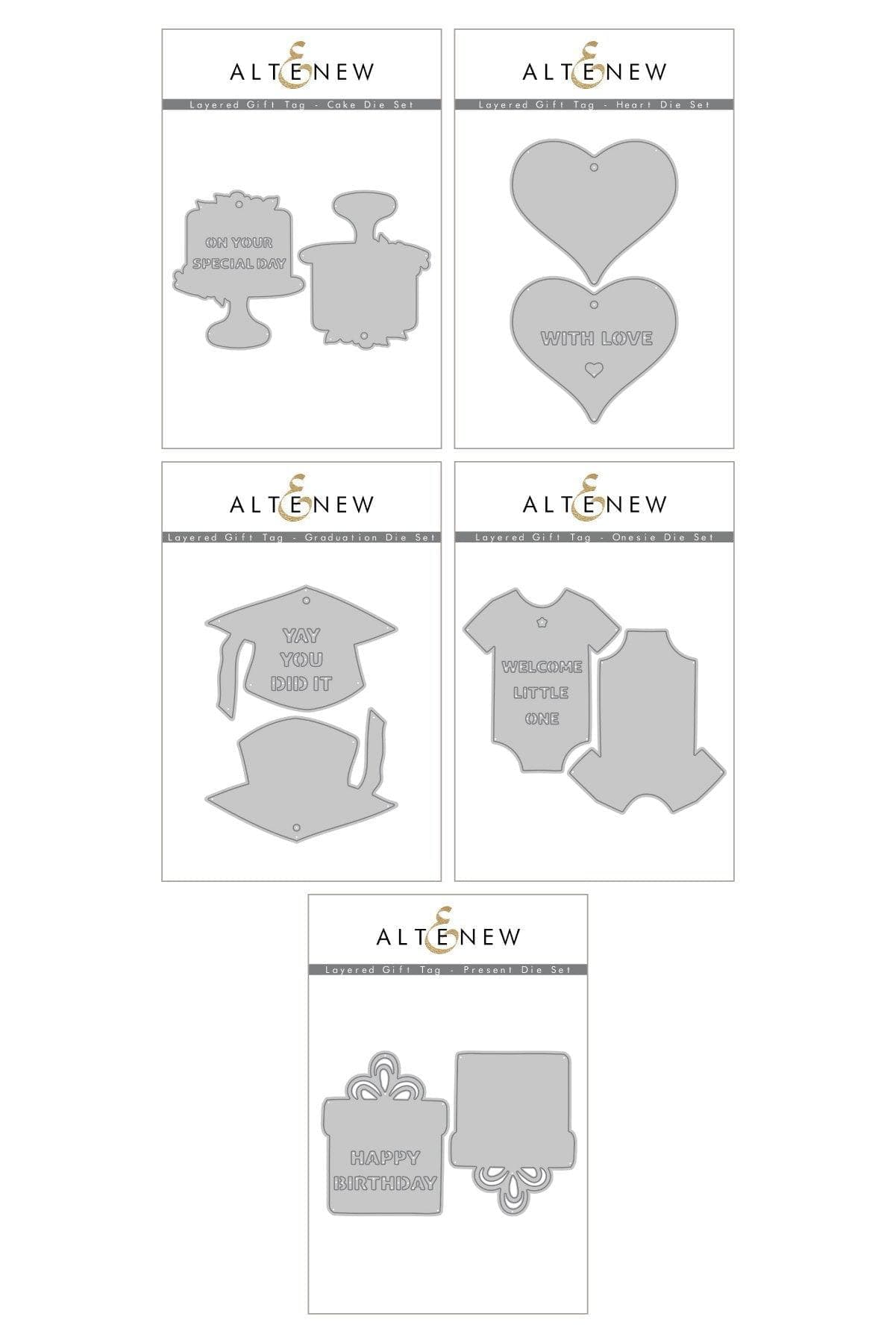altenew-joyful-celebrations-gift-tag-stanzschablonen-bundle image 1