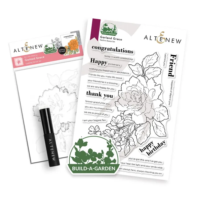 altenew-build-a-garden-garland-grace-stempelset-rose-6x8 image 1