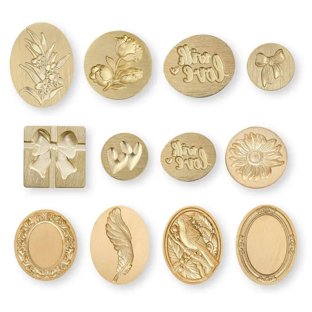altenew-essential-wax-seal-stempel-bundle-12-motive-3d image 1
