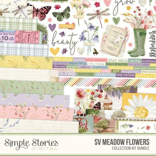 simple-stories-simple-vintage-meadow-flowers-digitales-kit-blumen image 1