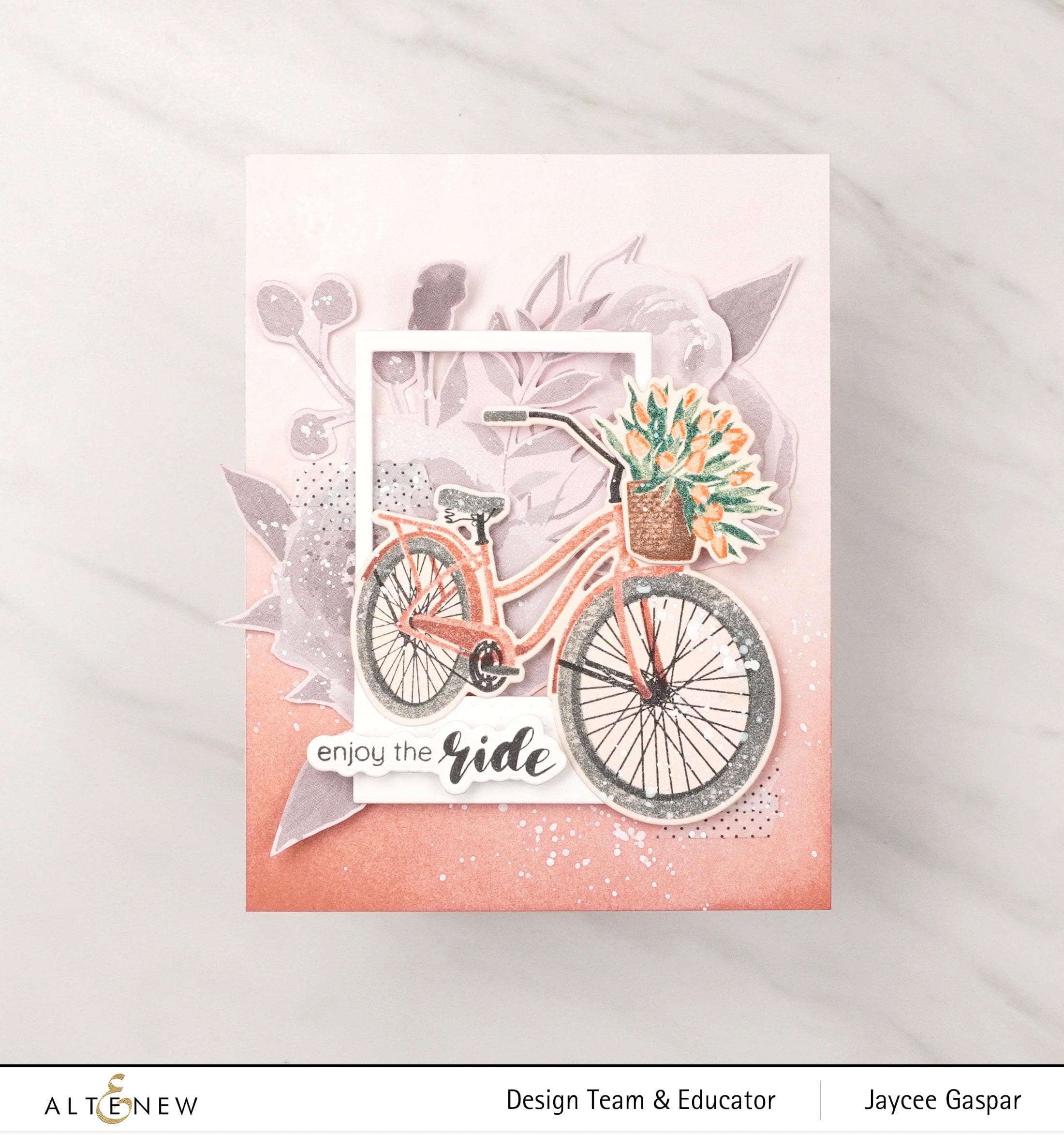 altenew-retro-bicycle-stempelset-fahrrad-6x8-inch image 2