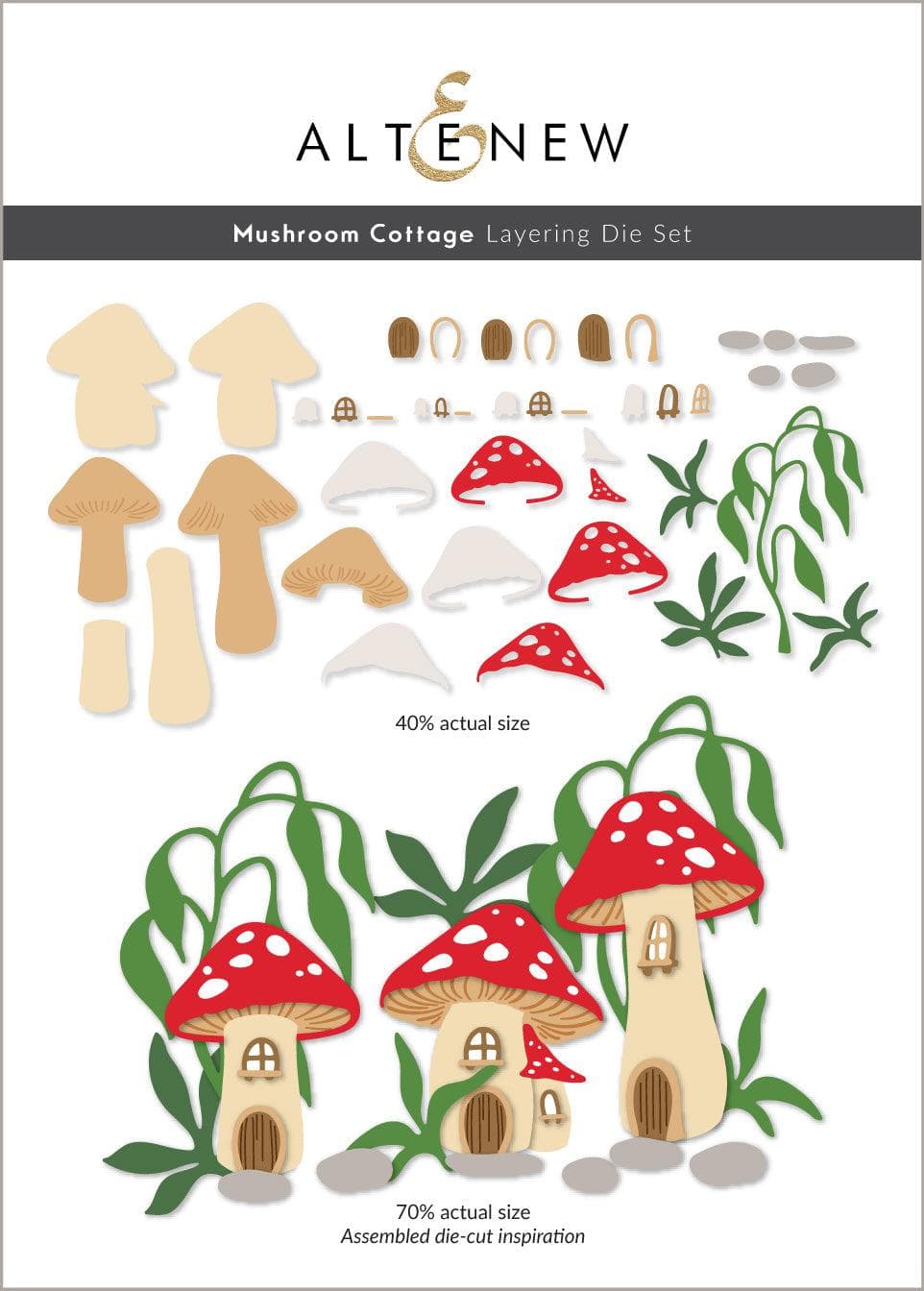 altenew-mushroom-cottage-layering-die-set-pilzhaus-11tlg image 1