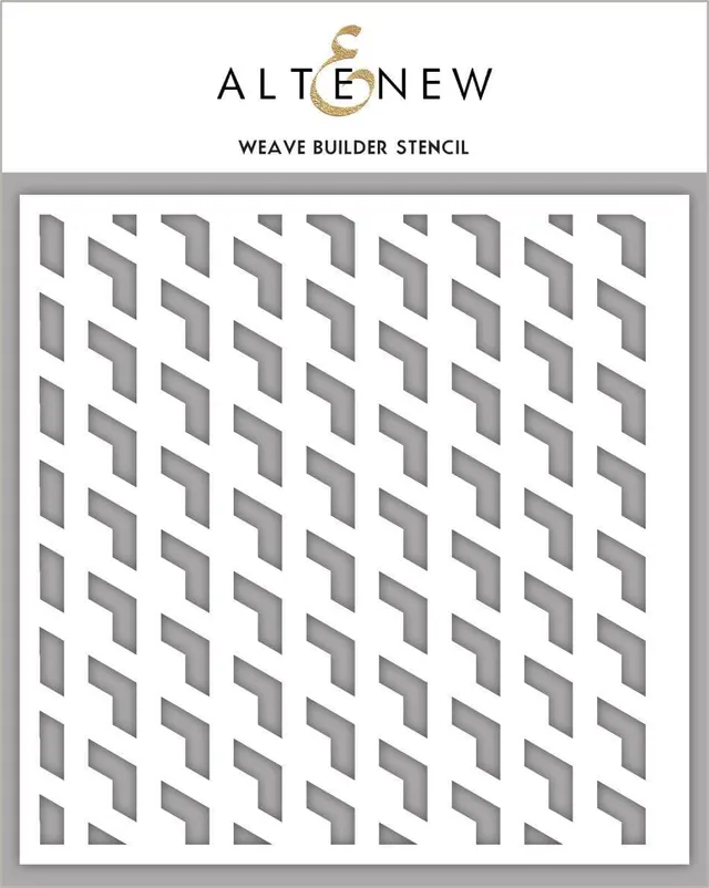 altenew-weave-builder-schablone-geometrisch-6x6 image 1