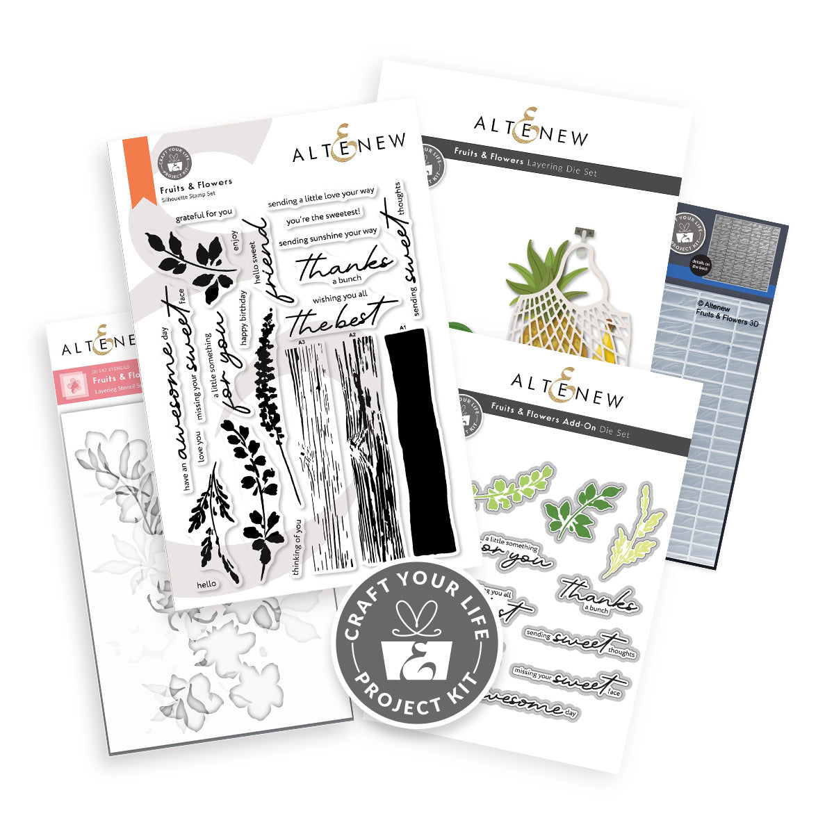 altenew-craft-your-life-fruits-flowers-kit-stanzen-bundle image 1