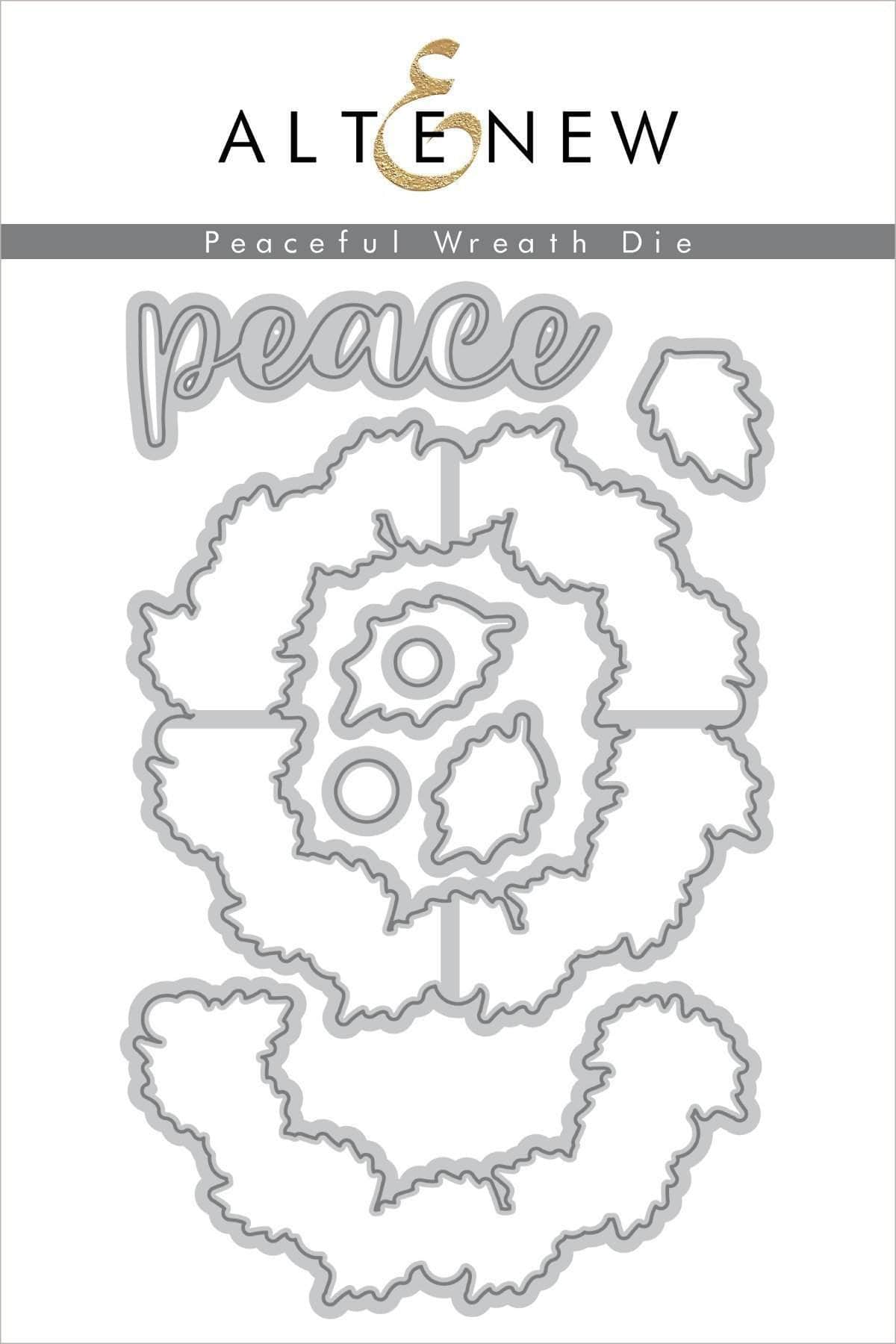 altenew-peaceful-wreath-stanzenset-kranz-8-stanzen-winter image 1