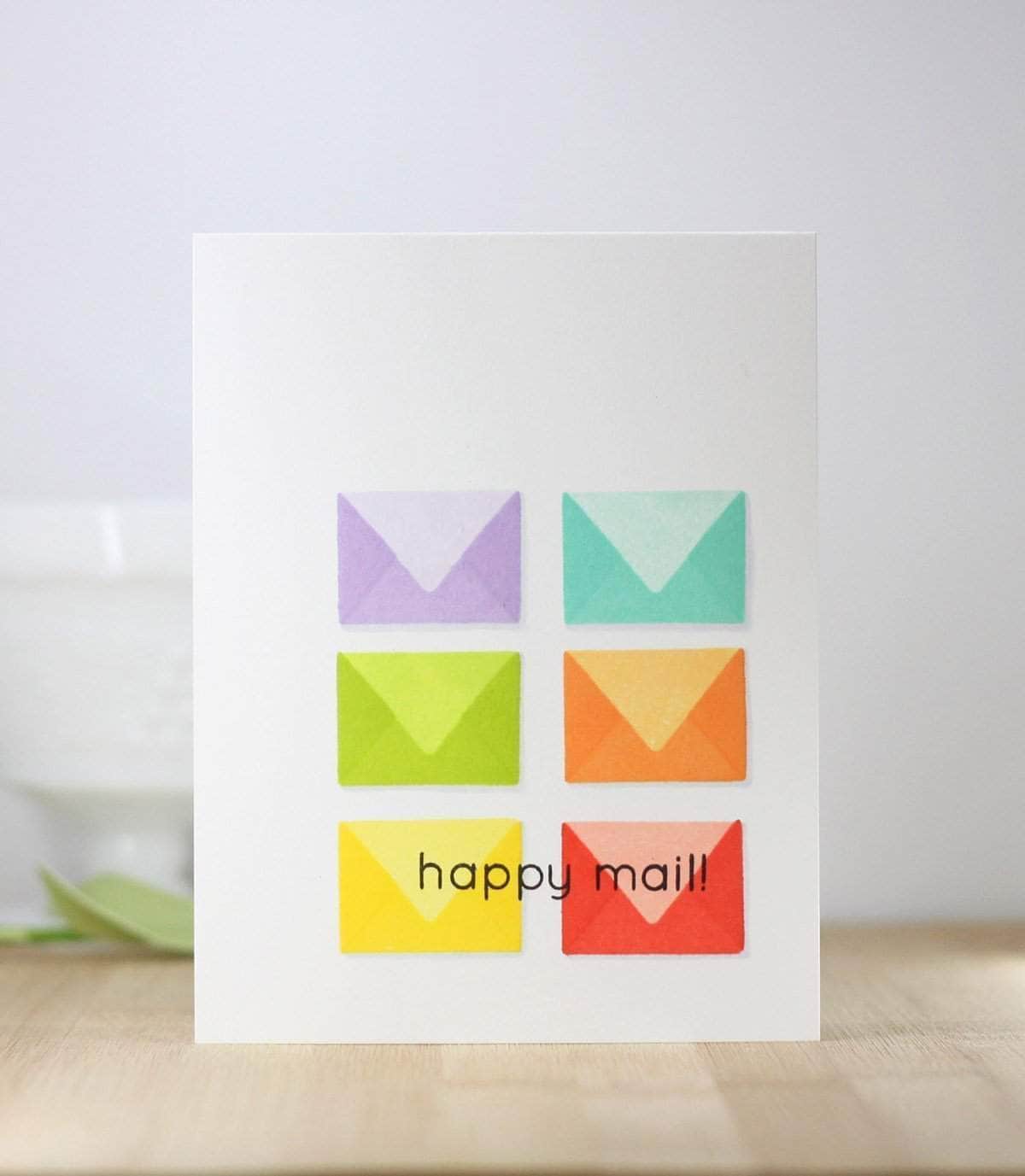 altenew-snail-mail-stempelset-mini-2x3-happy-mail image 2
