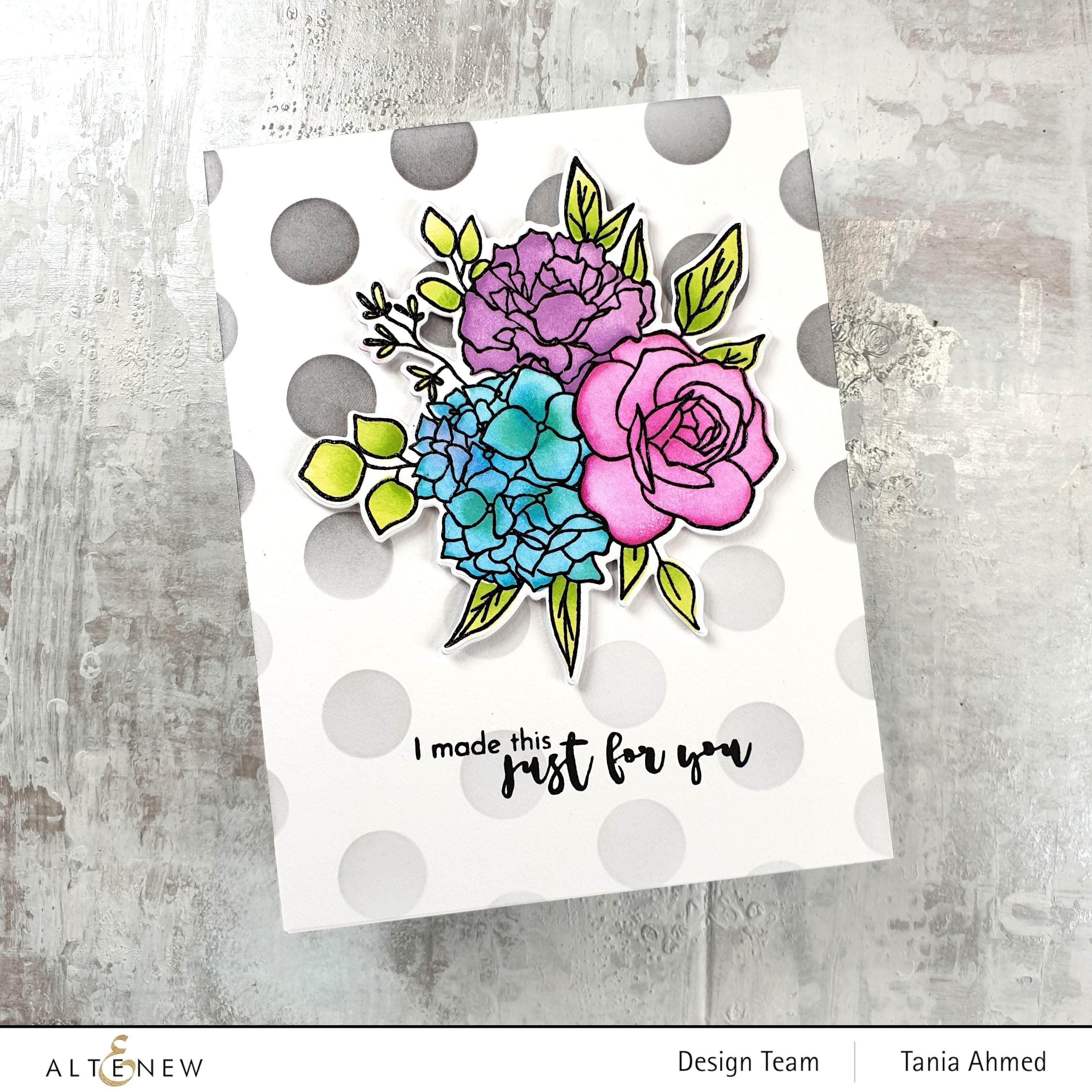 altenew-inky-bouquet-stempelset-floral-12-stempel image 7