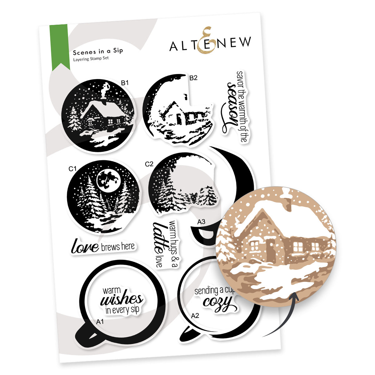 altenew-scenes-in-a-sip-complete-bundle-stempel-winter image 5