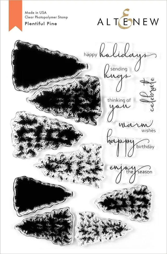 altenew-plentiful-pine-stempelset-tanne-6x8 image 1