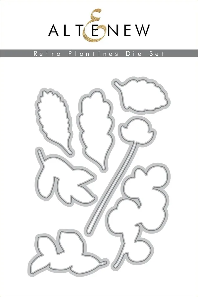 altenew-dies-retro-plantines-die-set-stanzschablone-7-teilig image 1