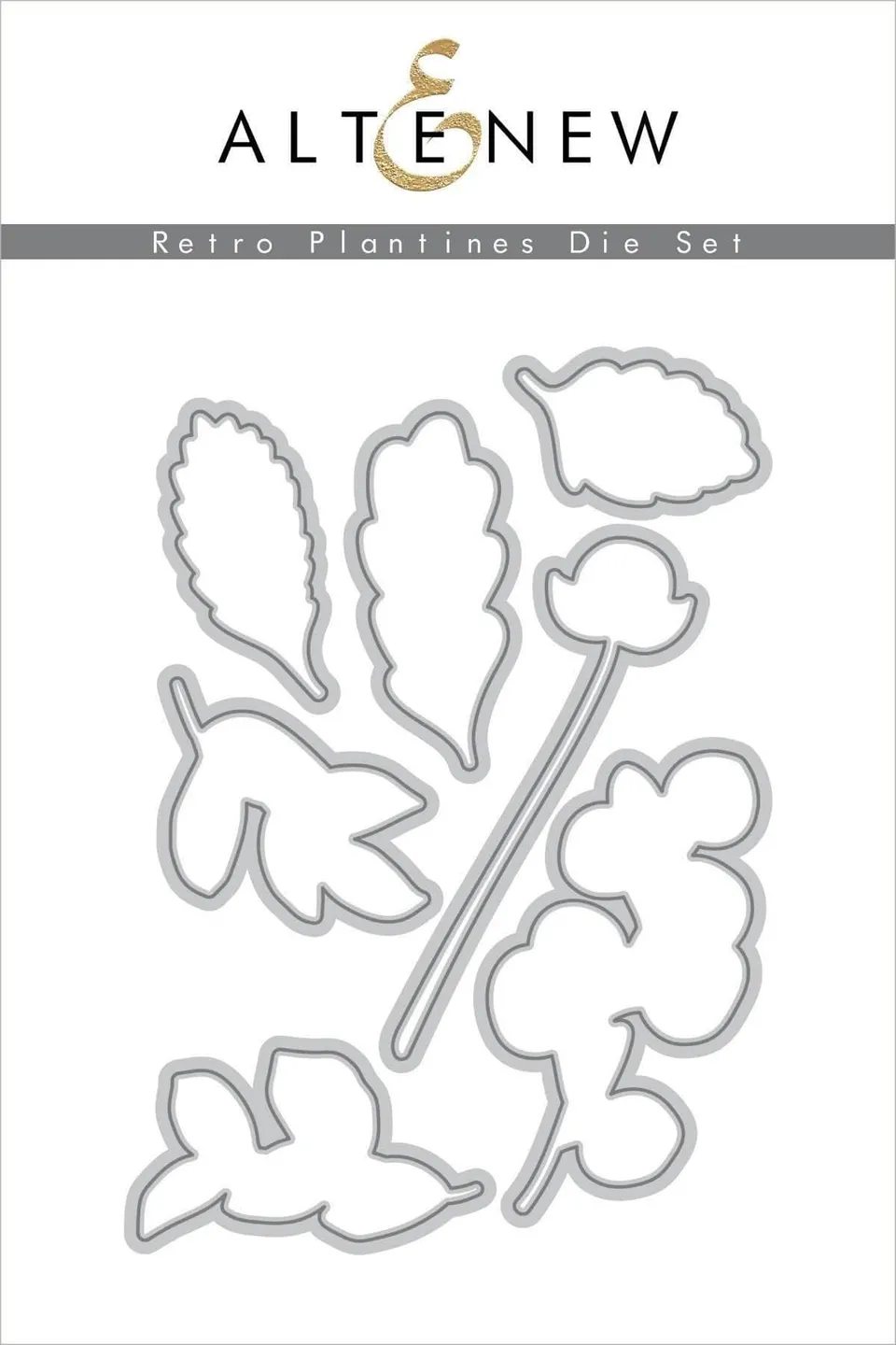altenew-dies-retro-plantines-die-set-stanzschablone-7-teilig image 1