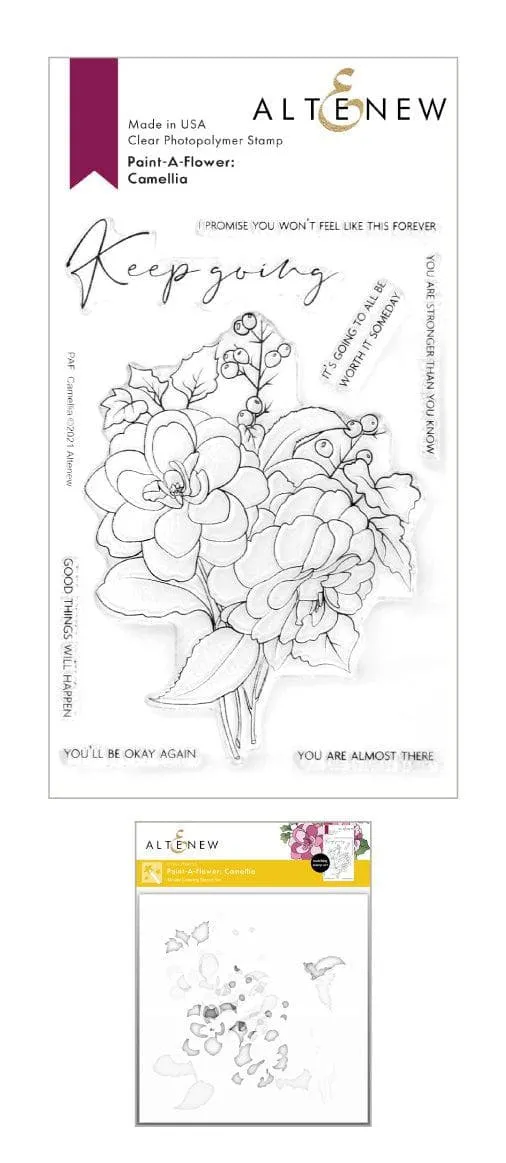altenew-paint-a-flower-camellia-bundle-stempel-kamelie image 1
