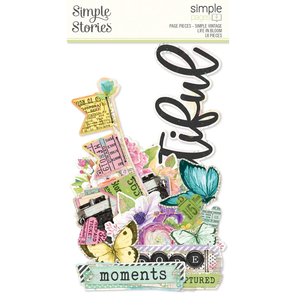simple-stories-simple-pages-page-pieces-life-in-bloom-die-cuts-18tlg image 1