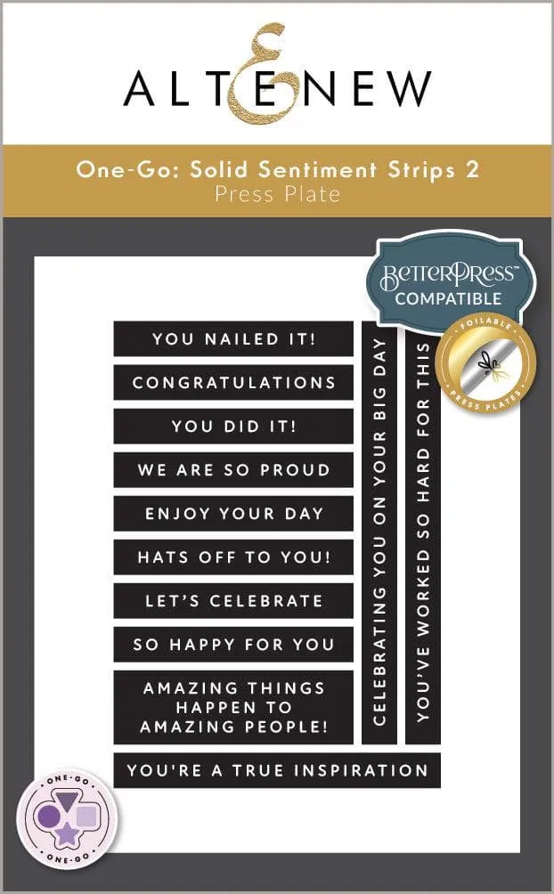 altenew-one-go-solid-sentiment-strips-2-pressplatte-celebration-edition image 1