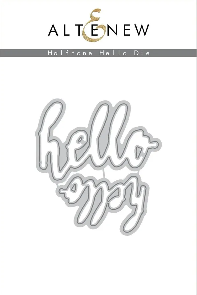 altenew-halftone-hello-die-set-stanzen-2-teilig-w-rter image 1