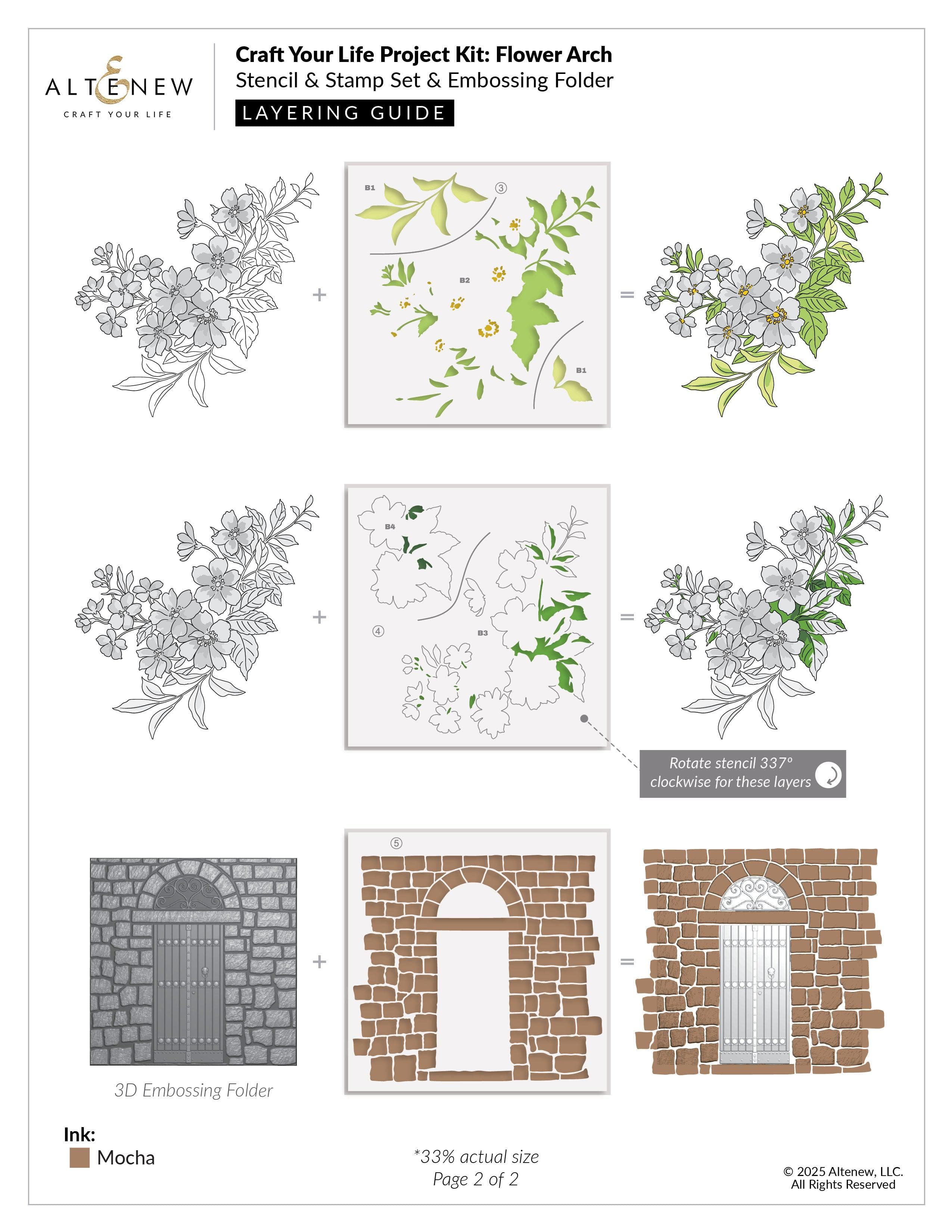 altenew-craft-your-life-flower-arch-stempelset-blumenset image 4