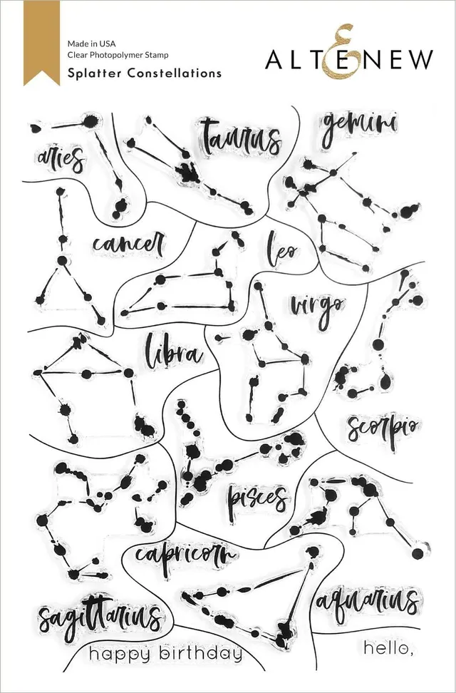 altenew-splatter-constellations-stempelset-sternzeichen-6x8 image 1