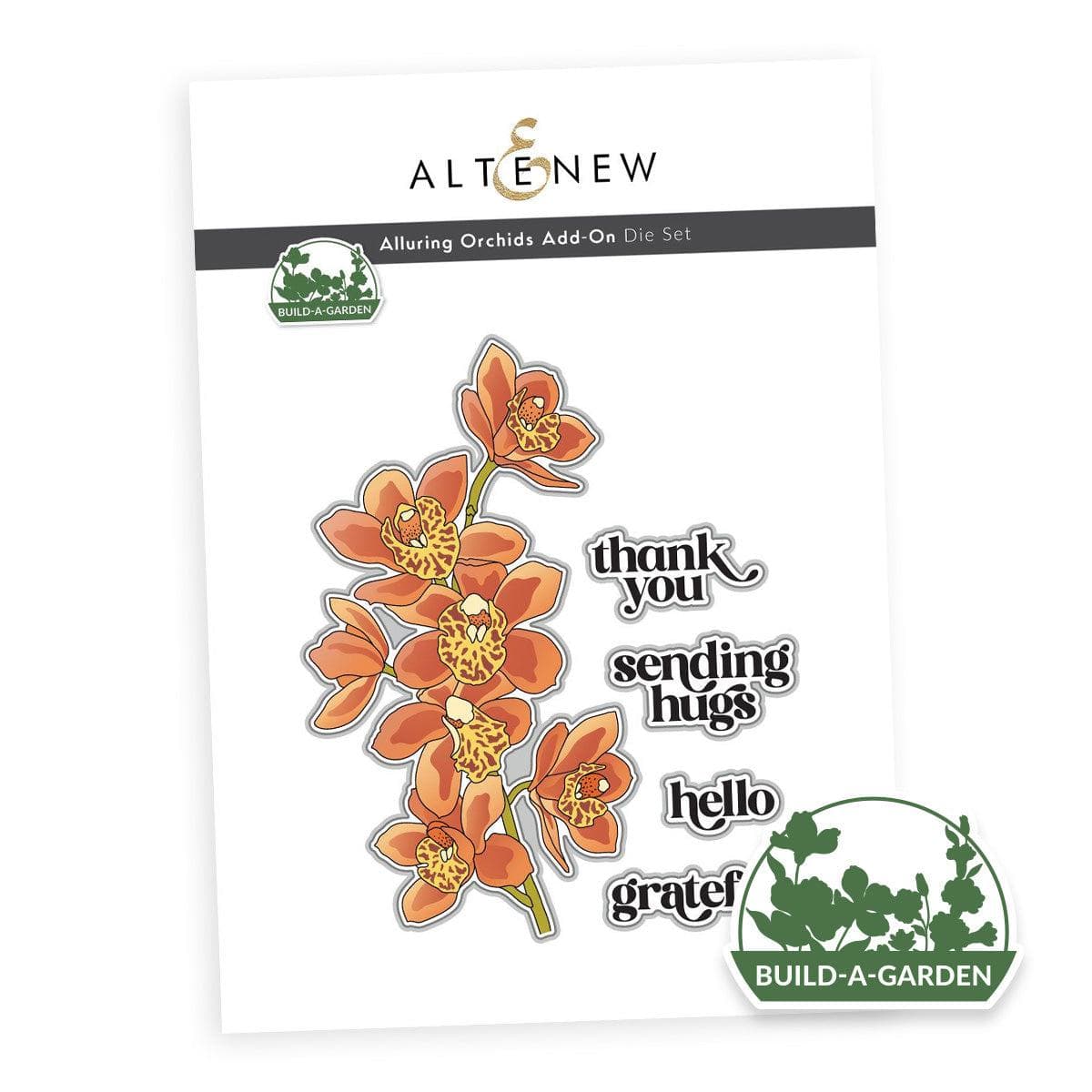 altenew-alluring-orchids-stanzschablone-set-5-teilig-floral image 1