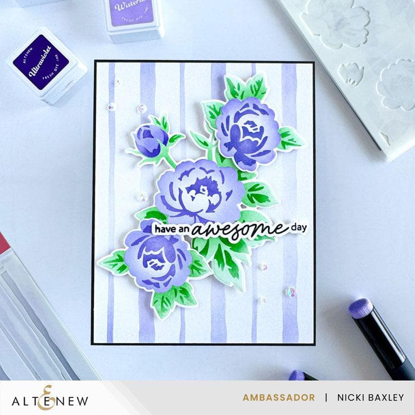 altenew-botanical-plaid-schablone-6x6-complete-bundle image 8