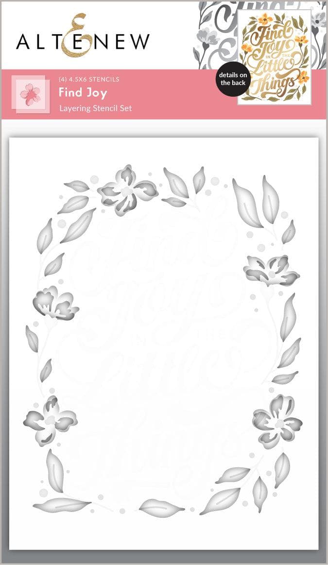 altenew-find-joy-layering-stencil-set-schablone-4in1-spruch image 7