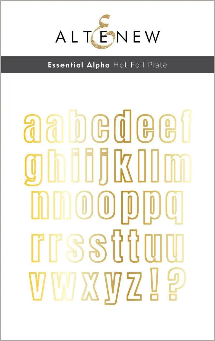 altenew-essential-alpha-hot-foil-platte-buchstaben-outline image 1