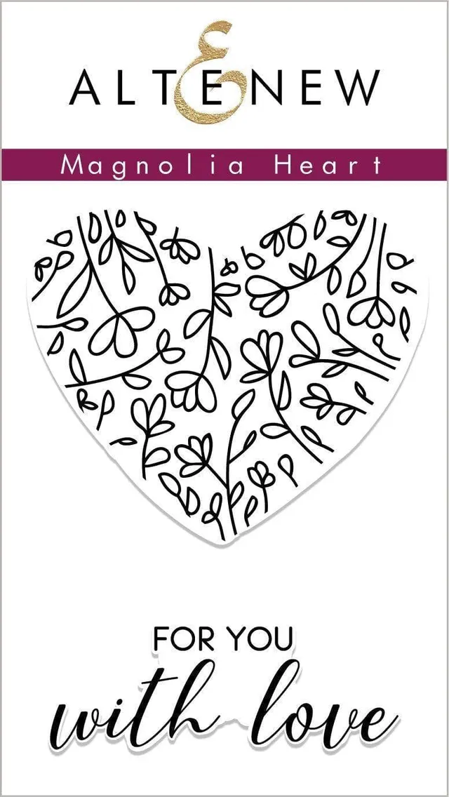 altenew-stamps-magnolia-heart-stempelset-herz-mini-floral image 1