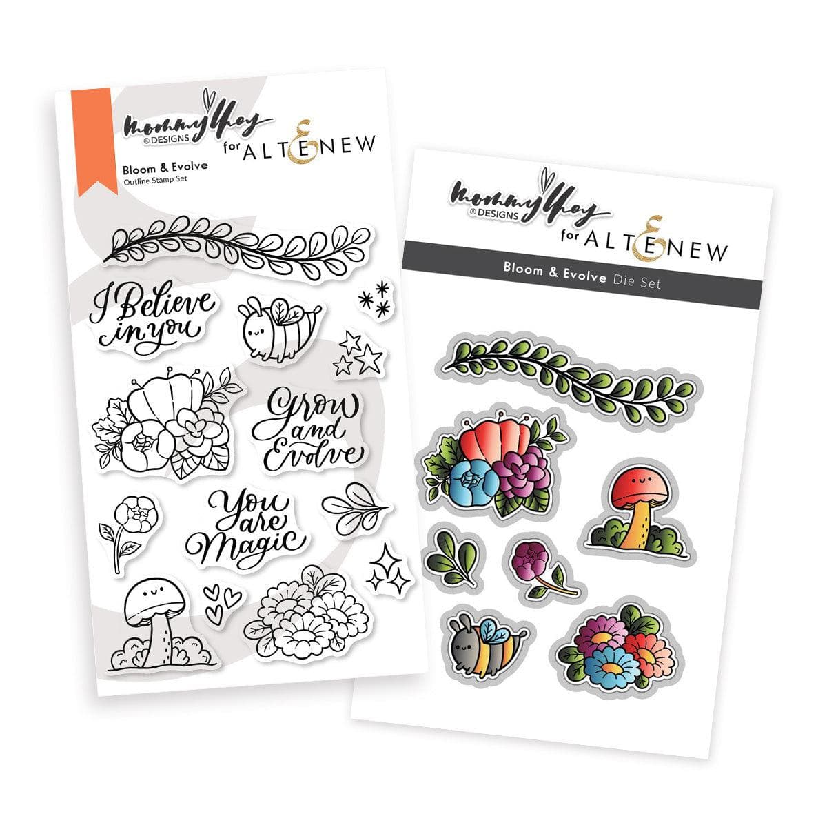 altenew-bloom-evolve-komplett-bundle-stempel-stanzen image 1