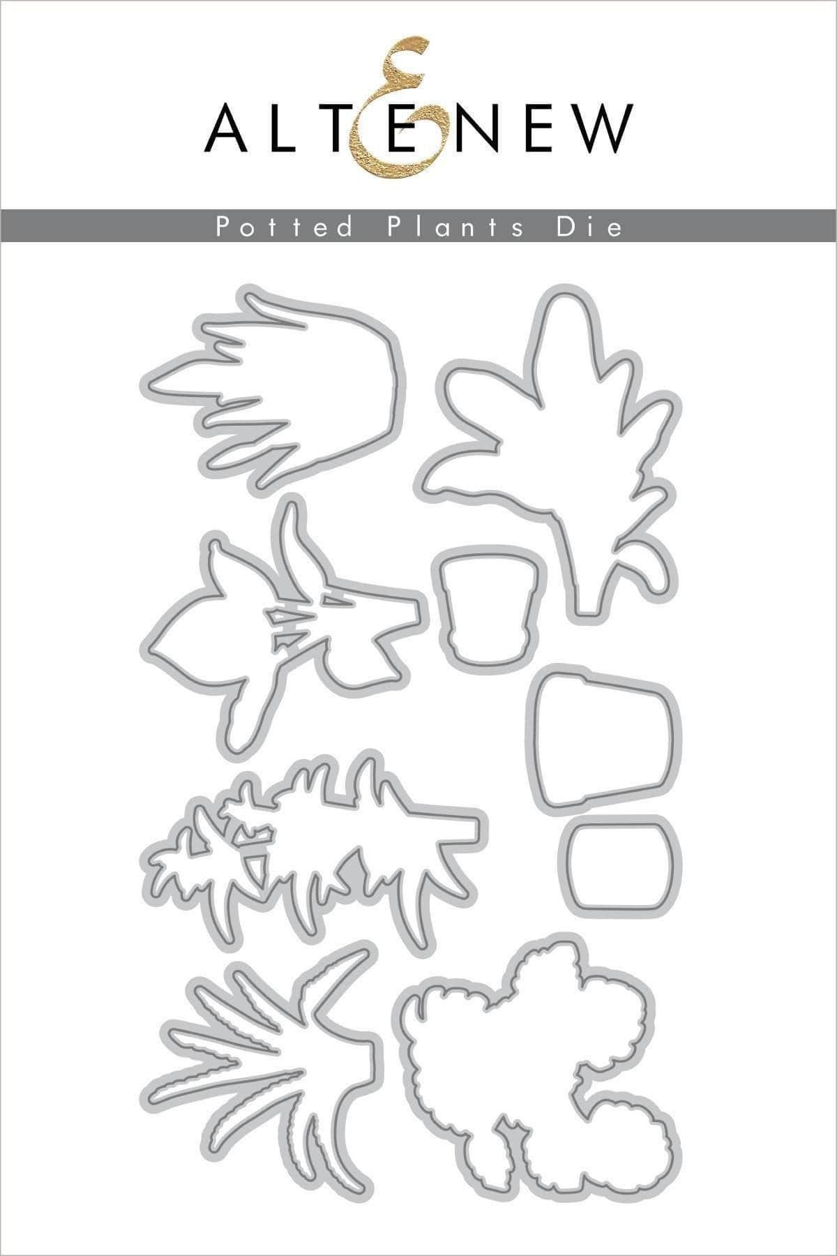 altenew-potted-plants-stanzen-topfpflanzen-9-teilig image 1