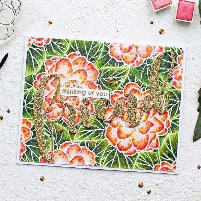 altenew-wispy-begonia-stempel-begonie-geburtstag-6x8 image 6