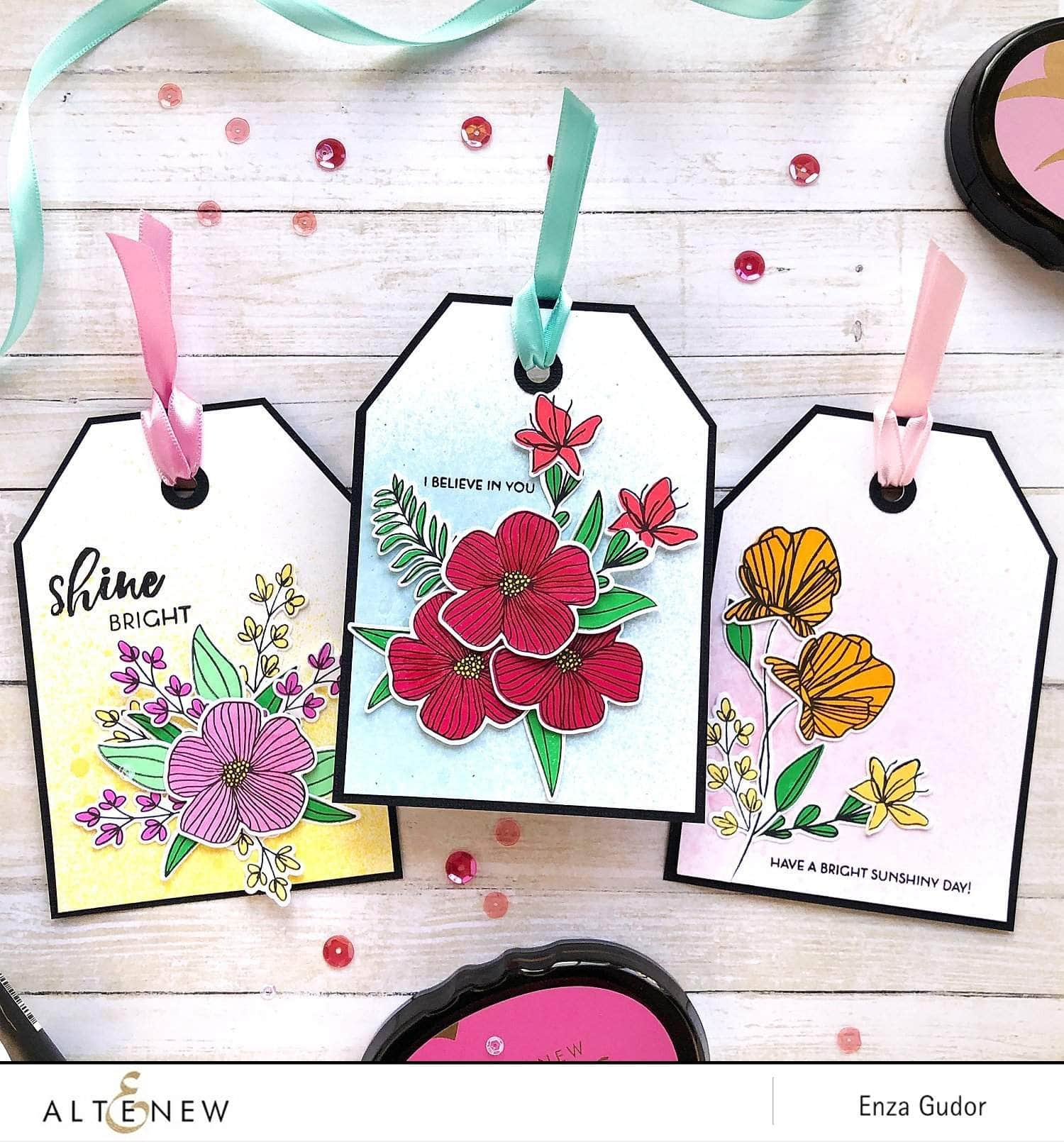 altenew-charming-doodles-stanzschablonen-11-teilig image 2