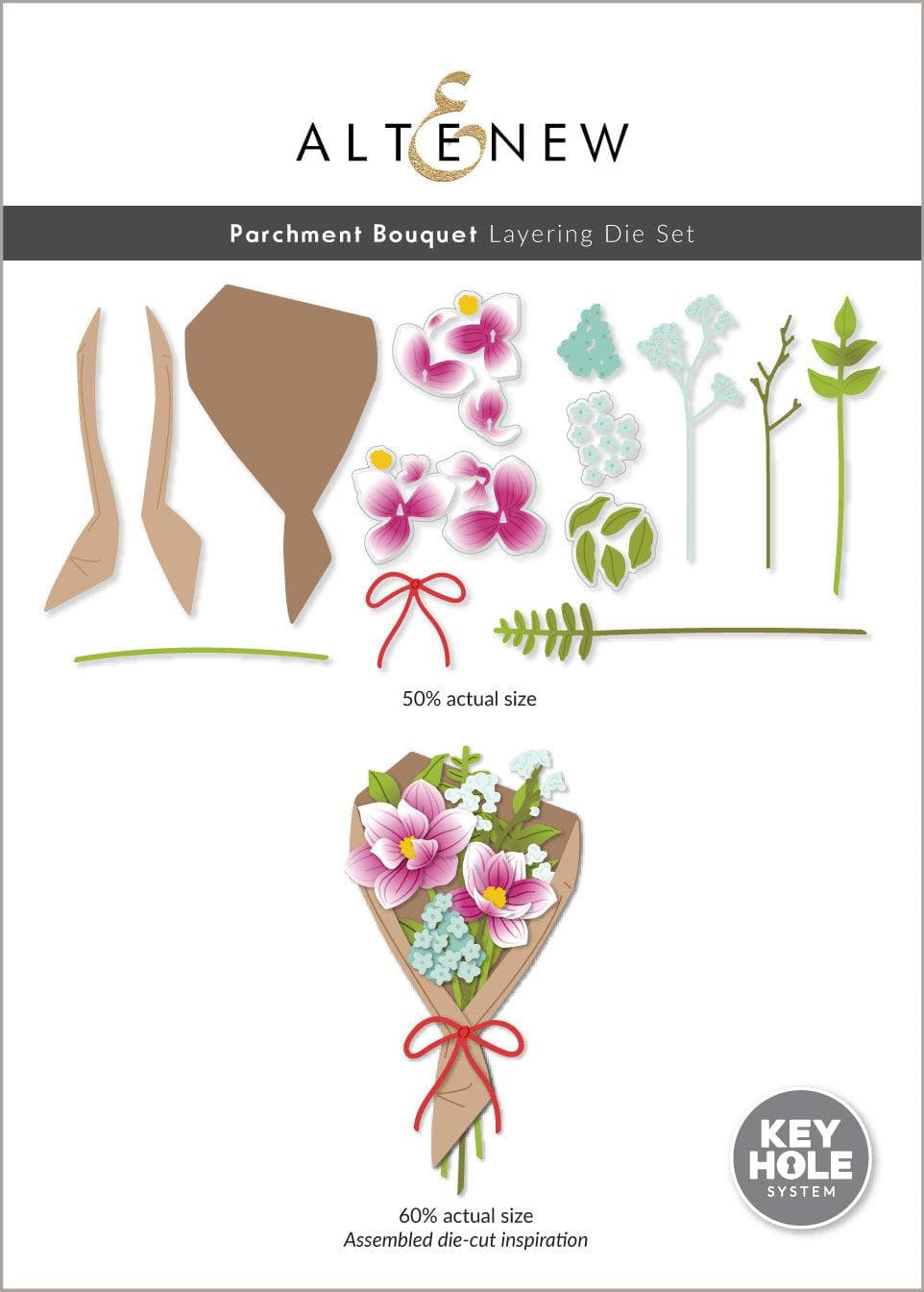 altenew-parchment-bouquet-layering-stanzschablonen-12tlg image 1
