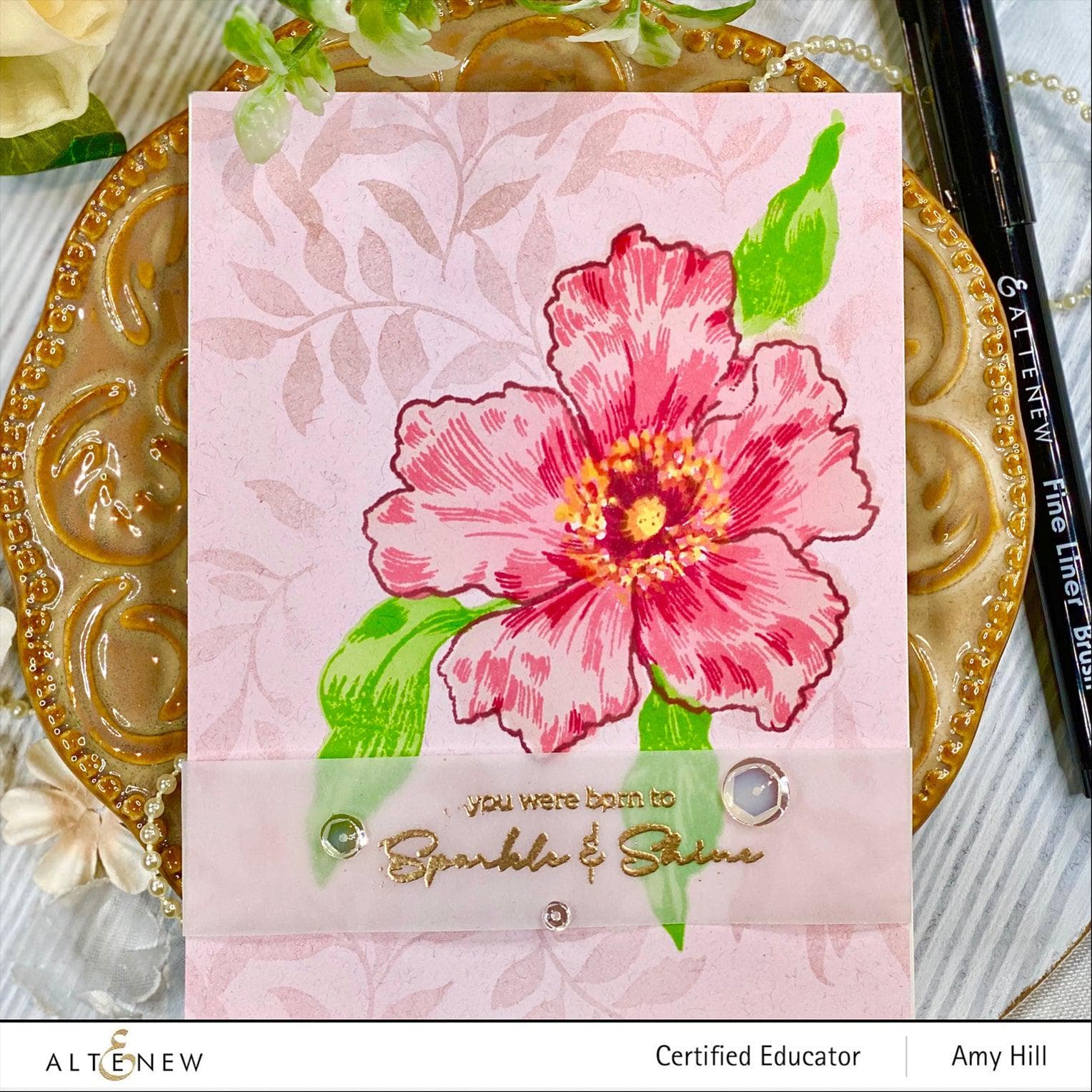 altenew-sparkled-mask-stencil-schablone-blumen-6x8 image 7
