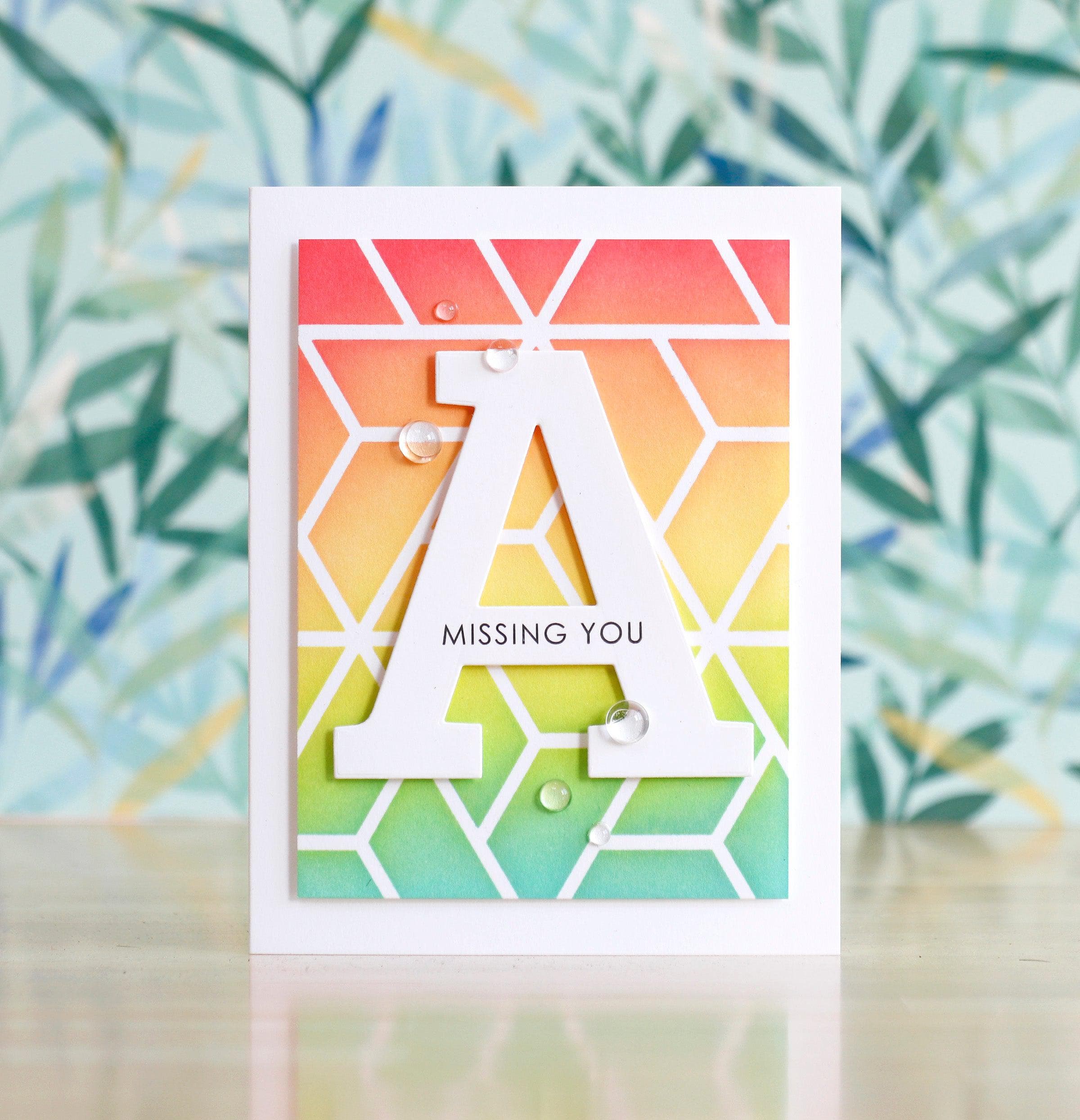 altenew-color-block-triangle-schablone-6x6-geometrisch image 5