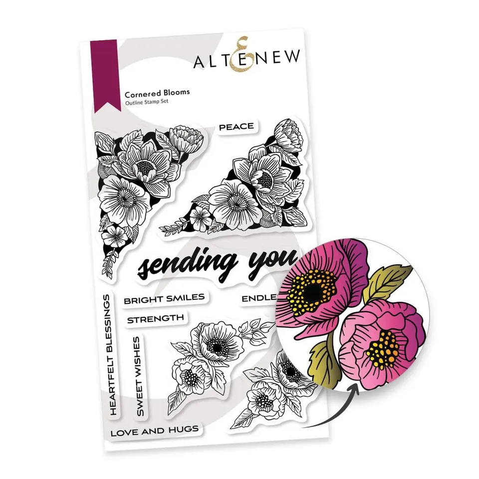 altenew-cornered-blooms-stempelset-blumenrahmen-4x6-12tlg image 1