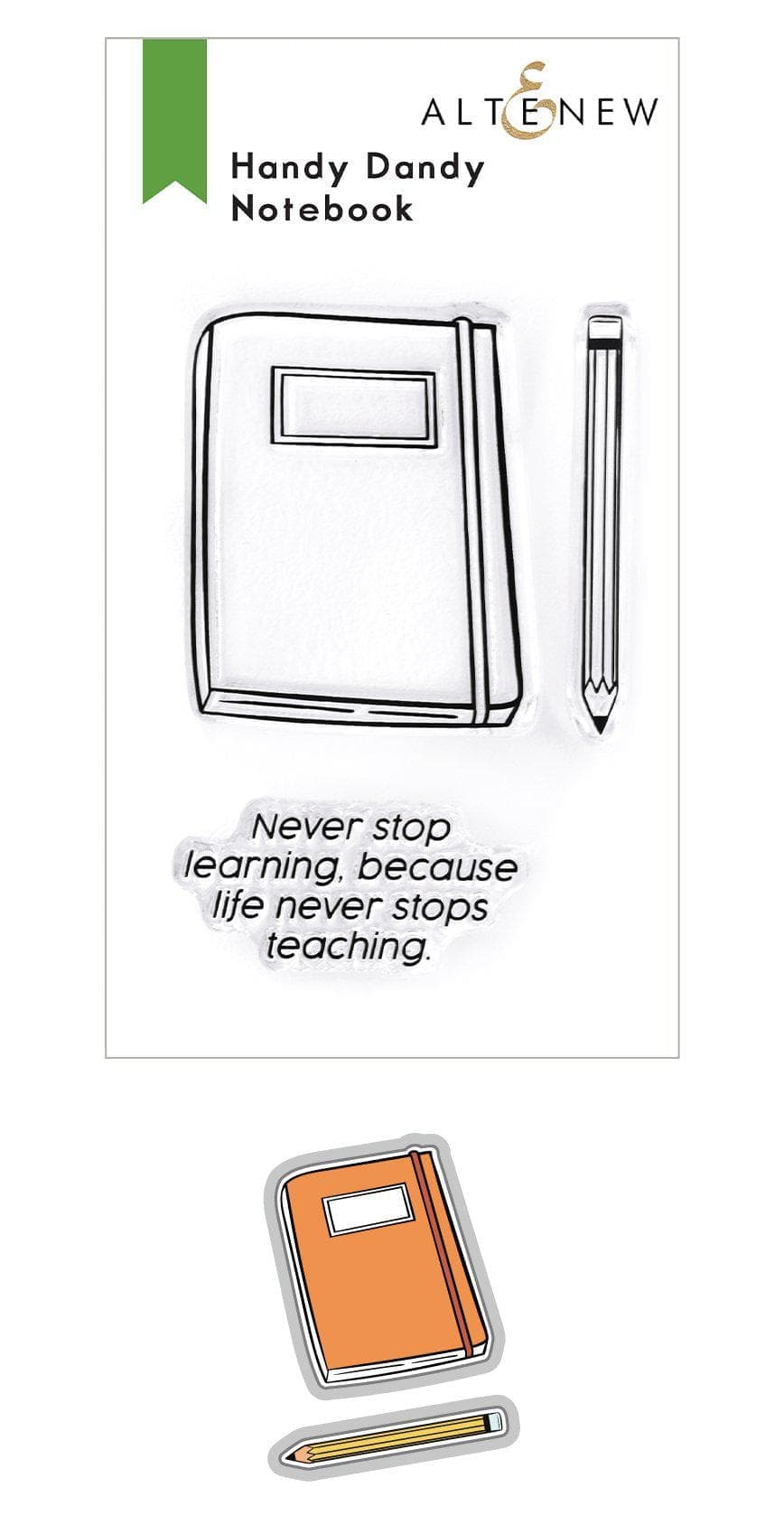 altenew-handy-dandy-notebook-stempelset-schule-2-stempel image 1