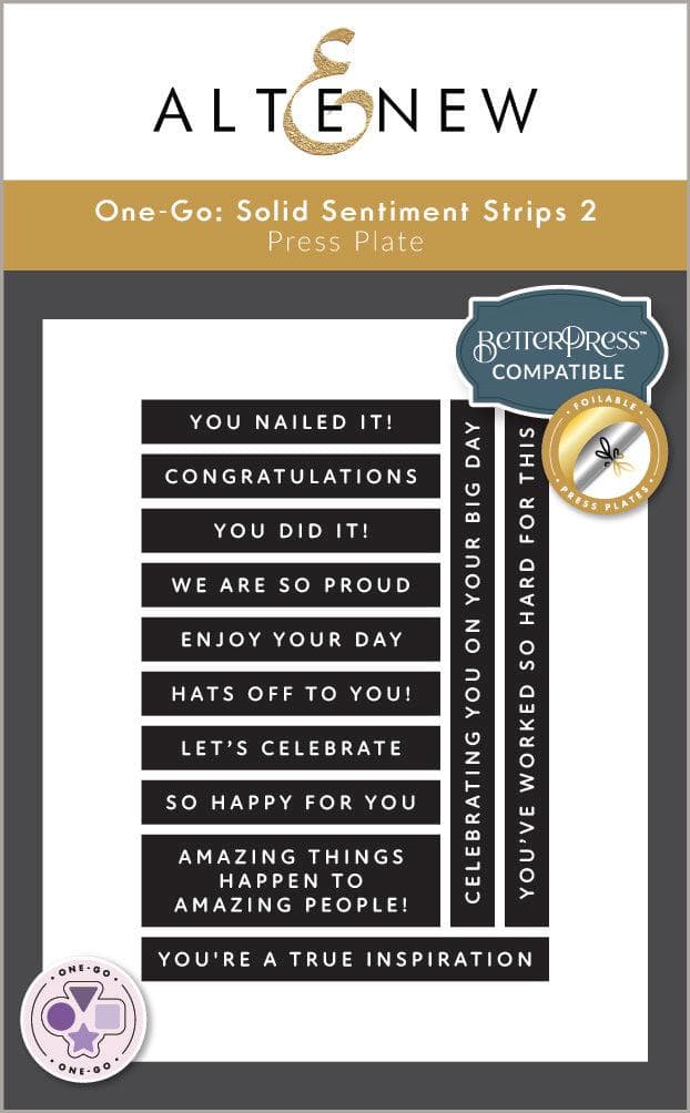 altenew-one-go-solid-sentiment-strips-2-pressplatte-celebration-edition image 1