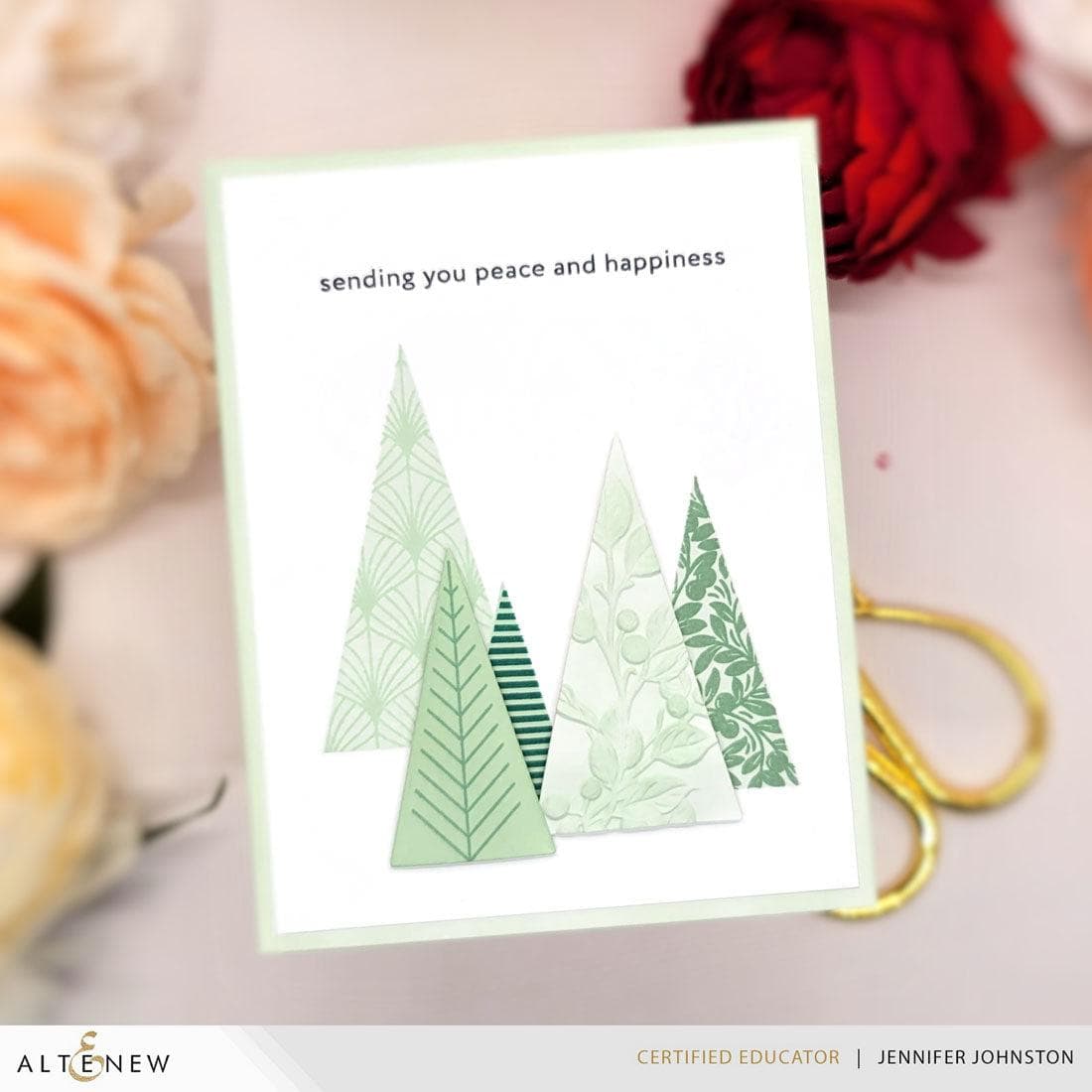 altenew-festive-triangles-press-plate-geometrisch-bundle image 7