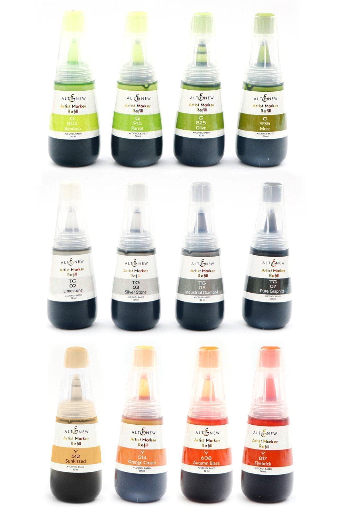 altenew-inks-tropical-garden-alcohol-ink-12er-nachf-llset image 1