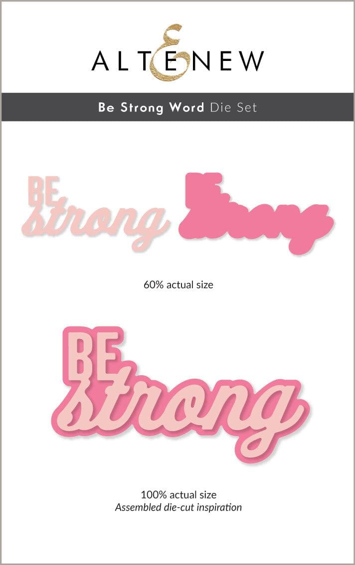 altenew-be-strong-word-die-set-stanzformen-schriftzug image 1