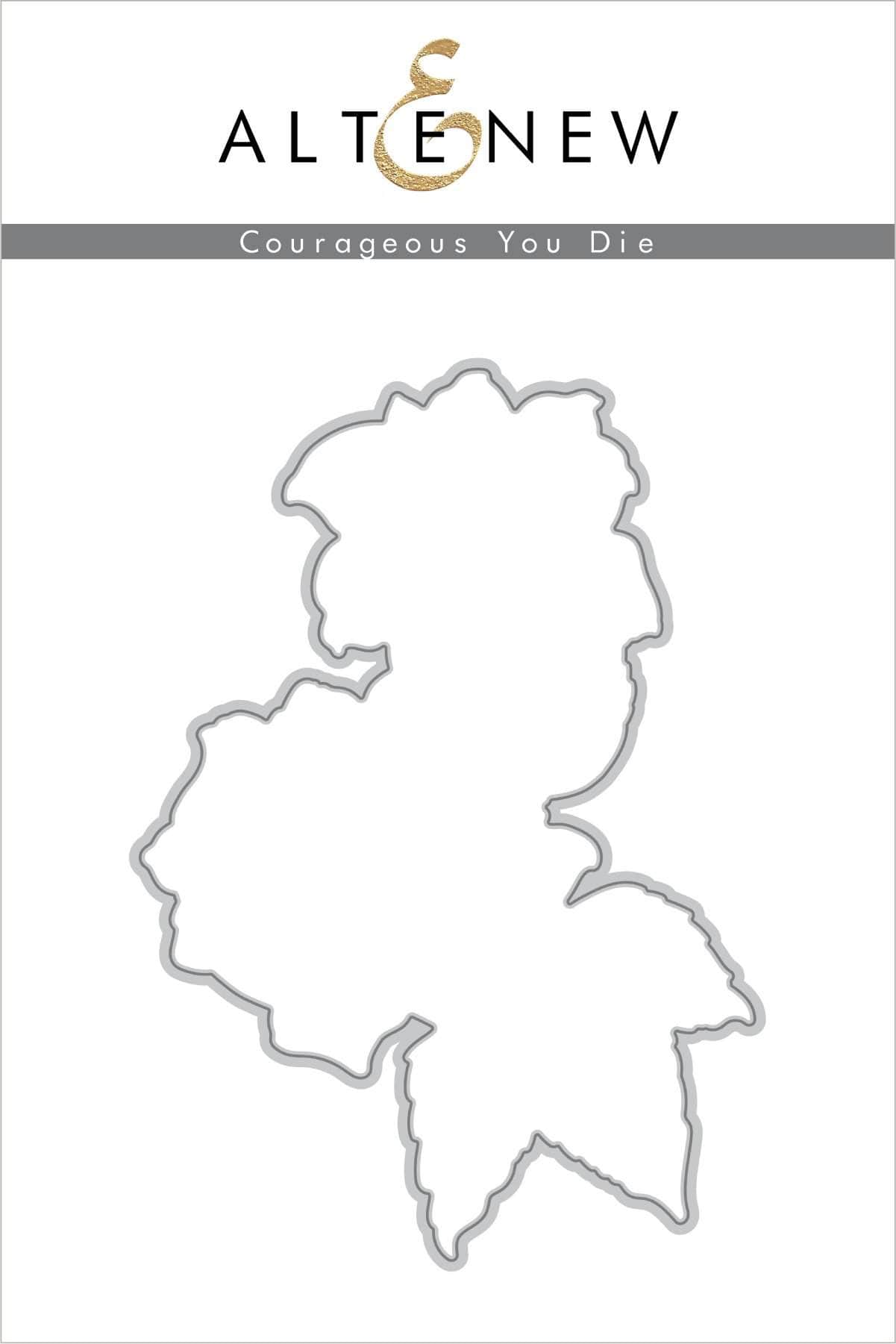 altenew-courageous-you-stanzschablone-floral-5x7-5-zoll image 1